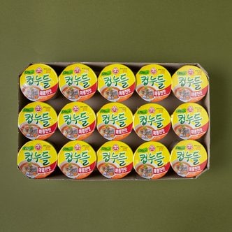 오뚜기 컵누들 매콤한맛 37.8g X 15입