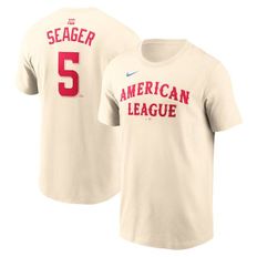 [해외] 1070055 나이키 MLB Corey Seager American League 2024 MLB AllStar Game Cream