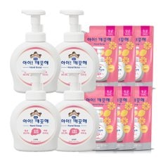 아이깨끗해 레몬 용기 490ml x 4개 + 450ml리필 x 6개