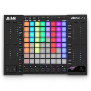 AKAI Professional Ableton MIDI 64 RGB MIDI APC64 컨트롤러 샘플러 스텝 시퀀서 내장 벨로시티