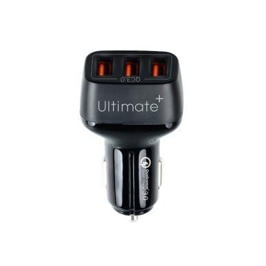 [Ultimate+] 얼티밋 퀄컴 QC3.0 3포트 차량용 고속 충전기