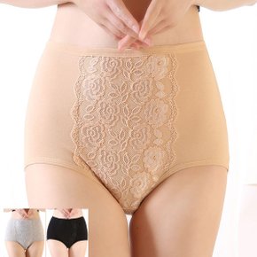 여성 면 스판 여성팬티 임산부 속옷 레이스 삼각팬티 5045