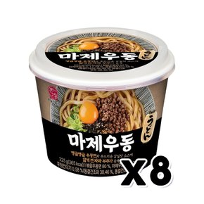 본고장 한일 마제우동 즉석용기면 225g x 8개