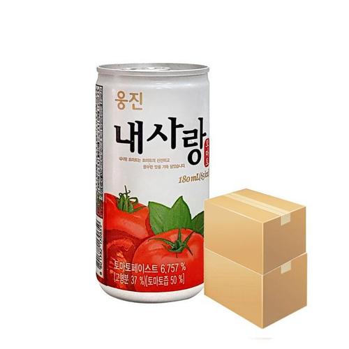 웅진 자연은 내사랑 토마토 180ml X 60캔/과일주스(1)