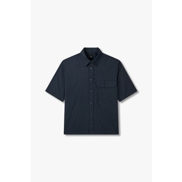 ARMANI EXCHANGE AX남성 플랩 포켓 숏 슬리브 셔츠A415120011다크네이비