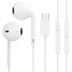 iphone15 HiFi apple type-c usb c iPad 타입c 이어폰[업계 초판 대응] 유선 클리어 통화 이어폰