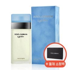 향수 라이트블루 EDT 100ml + 돌체 쇼핑백