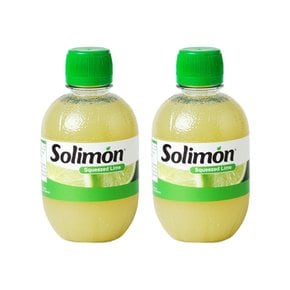솔리몬 스퀴즈드 라임즙 280ml 2개세트