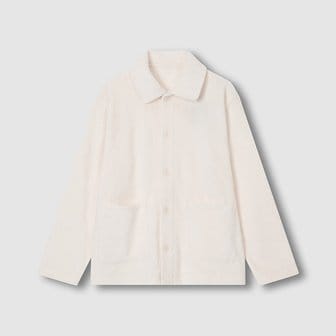 JAJU 남 극세사 플랫 카라 파자마 셔츠 J205401130006