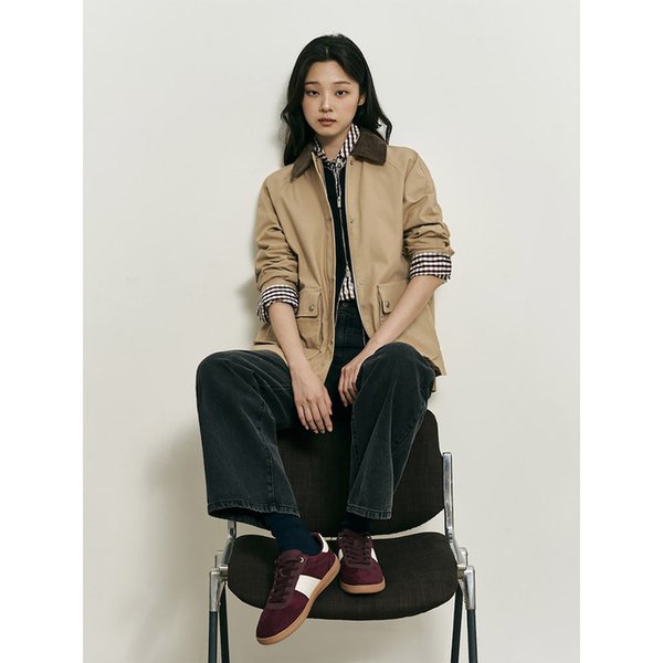 [B. my] 코튼 마치 헌팅 점퍼  베이지 (BF5839N01A)