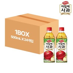 과일촌 아침에사과 500ml x 24개 사과주스 페트병 음료