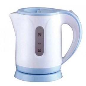 (0.8L 블루) 키친플라워 커피포트 전기포트 전기주전자 블루 0.8L/커피/포트/전기/주전자/무선커피포트