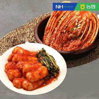 더조은푸드 농협 풍산김치 포기김치 4.5kg+총각김치 3kg