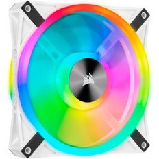 미국 커세어 ARGB 팬 PC팬 Corsair QL Series iCUE QL140 RGB 140mm LED PWM White Fan Single 1