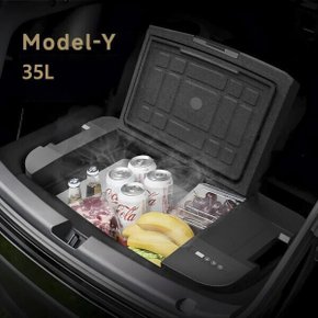 테슬라 Model - Y 전용 트렁크 냉장고 TSL35 가정용/차량용 냉장고 35L
