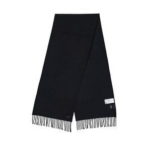 [휴고보스] FW25 남성 로고 패치 울 머플러 50517218 001