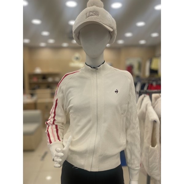 [여주점] 여성 소매 포인트 스웨터 방풍 점퍼  GQ322LKC92 CREM