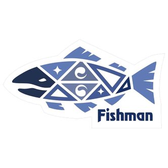  FISHMAN 피시맨 ST-000003 아뮬레트 피쉬 스테커- 대 100×54mm