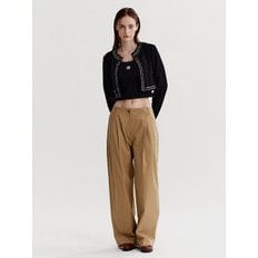 [COTTON] Two Tuck Wide Cotton Pants_2color