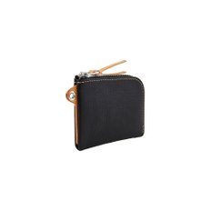 Zip Eyelet Wallet Nero Black