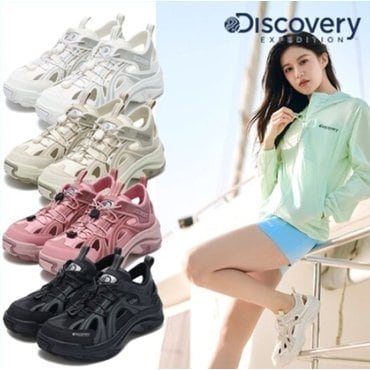 디스커버리 [24N] DXSH7244N  디스커버리 아웃도어 웨이브 샌디 샌들 신발