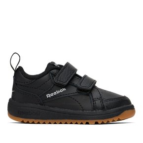 베이비 블랙 위복 클래스프 로우탑 스니커즈 100025939 CORE BLACK/GUM