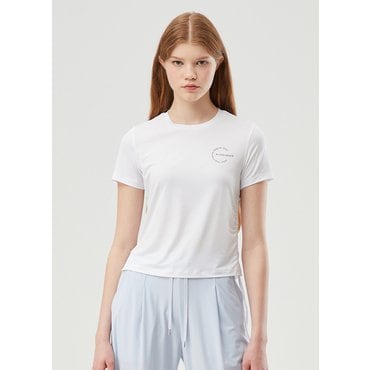 르꼬끄 [이월][60% OFF] 여성 투웨이 슬럽 반팔티 OWT / QP222ORS45