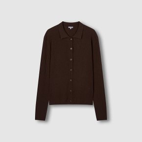 여 립 카라 가디건 J115404002071