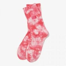 [국내정식매장] 노스페이스 등산 양말 The North Face TIE-DYE SOCKS - HOT_PINK