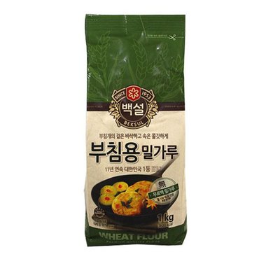 우리가락 [모닝배송][우리가락]CJ 백설 부침용밀가루 1kg