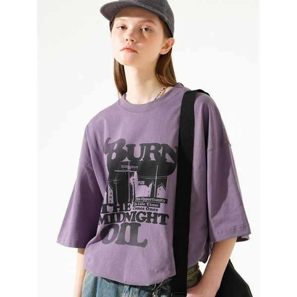 미드나잇 오일 반팔 블랙 SMST4630