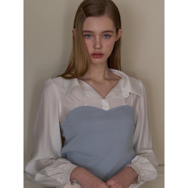 줄리 뷔스티에 블라우스 2컬러 j1635