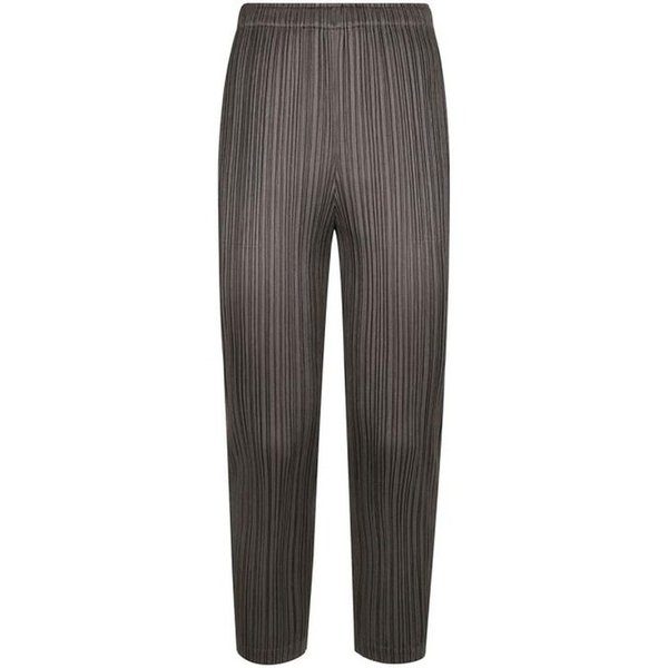 플리츠플리즈 스트레이트 팬츠 PP56JF38118 STEEL GRAY DOM