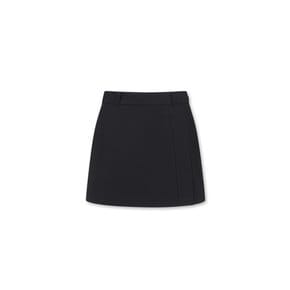 왁[WAAC]골프 (WWKCM24501BKX)여성 WAAC GG Essential Wrap SkIrt