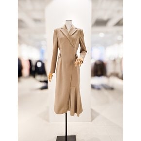 [파주점] [더아이잗컬렉션]피크드 라펠 테일러드 롱 원피스 CPCA0OP081