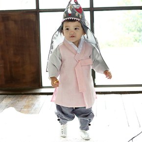 가론 남아 한복 (4.8호) 유아 어린이 키즈 명절 세일 행사 생일 추석 설 조카 선물