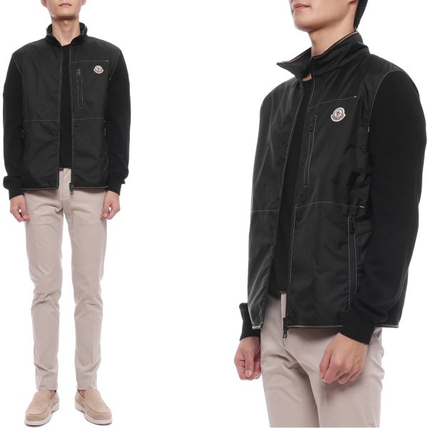 [부산점] 26SS 남성 믹스 점퍼 (9B00026 M1367 999 26S)