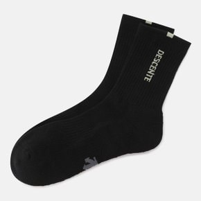 [데상트 공식] 골지 크루 삭스 SR323USO74