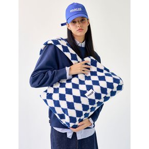 HARLEY QUINN CHECKER SHOULDER BAG_NAVY