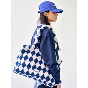 HARLEY QUINN CHECKER SHOULDER BAG_NAVY