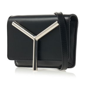 [Y프로젝트] Y 로고 미니 크로스백 WBAG16S24S27 BLACK SILVER