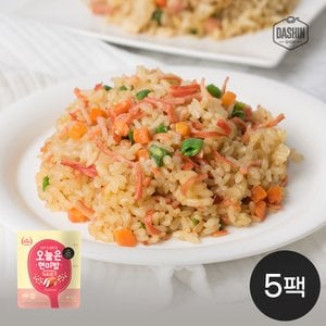 다신샵 4분완성 든든한한끼 오늘은현미밥 게맛살 5팩