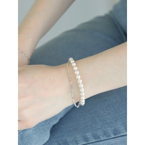 Ever Swarovski Pearl 925 Silver Bracelet