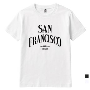 SAN FRANCISCO 라운드 남여공용 반팔C 2컬러