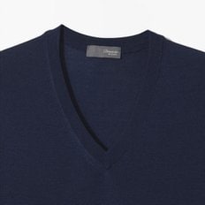 [드루모어]WOOL V NECK KNIT/브이 넥 니트/DOD1M50003