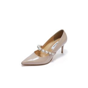 My Pearl Stiletto_Light Beige Patent