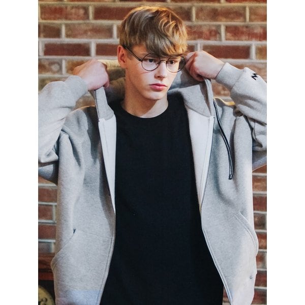 와핑 후드집업 그레이 JJOT7203