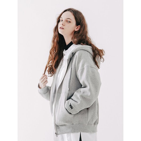 와핑 후드집업 그레이 JJOT7203
