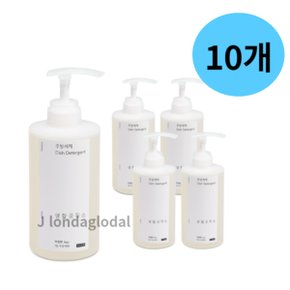 생활공작소 주방 세제 바질향 본품 가정용 500ml 50개