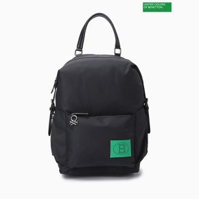 레더 탭 나일론 백팩 BCBG05541